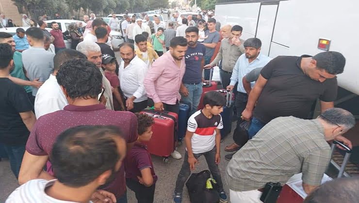 Şanlıurfa'da hacı adayları dualarla kutsal topraklara uğurlandı