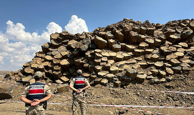 Siverek'teki doğa harikası Bazalt Sütunlar koruma altında - Güncel - Urfanın Nabzı | Urfa Haber